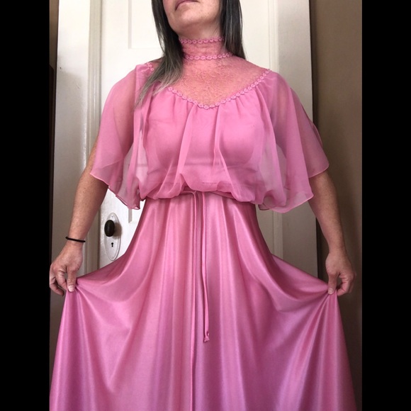 Vintage 70s Dress fit for Wedding Guest/Party - Picture 8 of 9